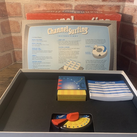 Vintage Board Game Lot OutBurst Travel Edition Channel Surfing Celebrations Game - Picture 3 of 10